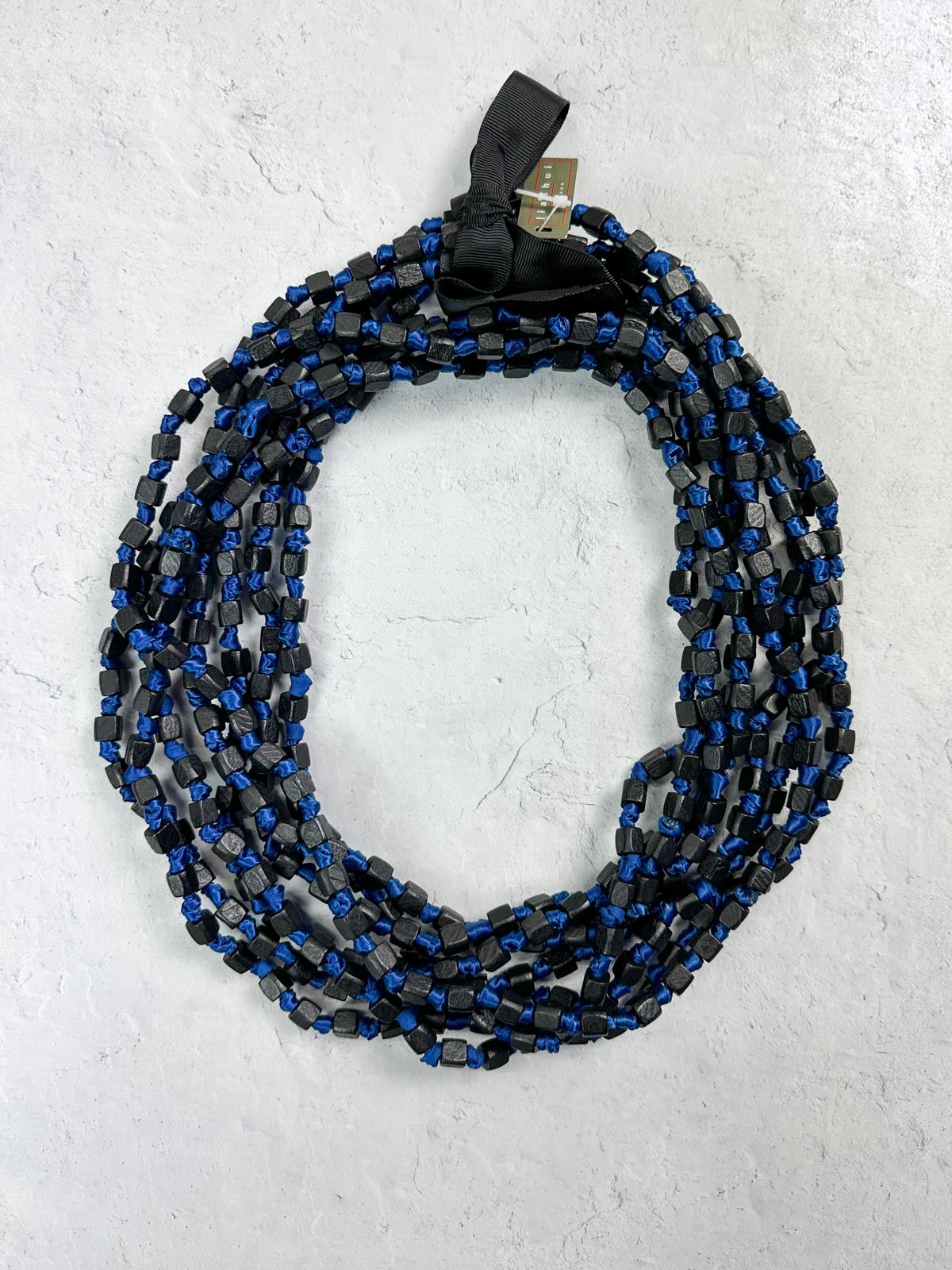 Fabric cord necklace hotsell