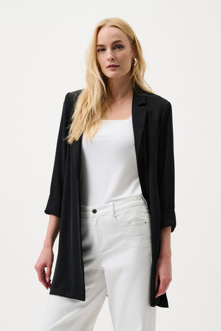 Classic Long Blazer, Black