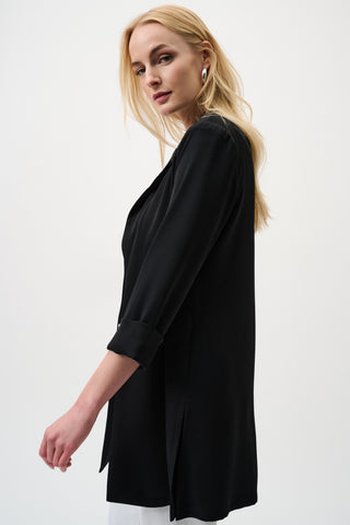 Classic Long Blazer, Black
