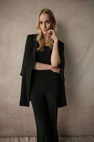 Classic Long Blazer, Black