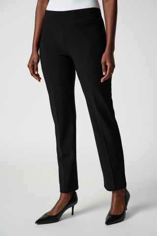 Joseph Ribkoff Classic Straight Pant, Black - Statement Boutique