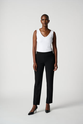 Joseph Ribkoff Classic Straight Pant, Black - Statement Boutique