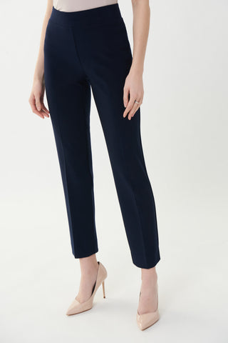 Joseph Ribkoff Classic Straight Pant, Midnight Blue - Statement Boutique