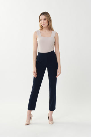 Joseph Ribkoff Classic Straight Pant, Midnight Blue - Statement Boutique