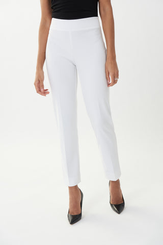 Joseph Ribkoff Classic Straight Pant, Vanilla - Statement Boutique