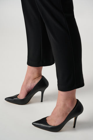 Joseph Ribkoff Essential Slim Cropped Pant, Black - Statement Boutique