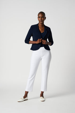 Joseph Ribkoff Essential Slim Cropped Pant, Vanilla - Statement Boutique