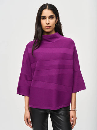 Joseph Ribkoff Mock Neck Sweater, Empress - Statement Boutique