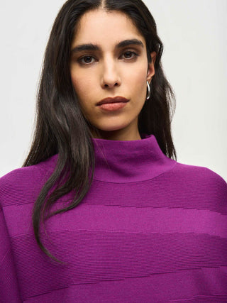 Joseph Ribkoff Mock Neck Sweater, Empress - Statement Boutique