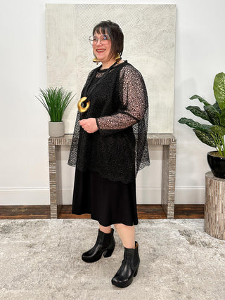 Lacey Tunic, Black