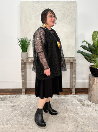 Lacey Tunic, Black