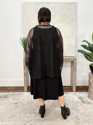 Lacey Tunic, Black