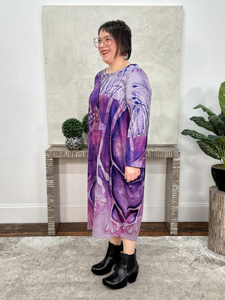 Kaziuki Emma Dress, Drift in Purple - Statement Boutique