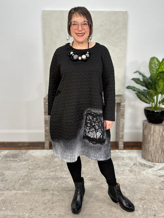 Kaziuki Fiona Dress, Black Night - Statement Boutique