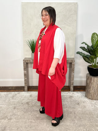 Kedem Sasson Cielo Jacket, Red - Statement Boutique