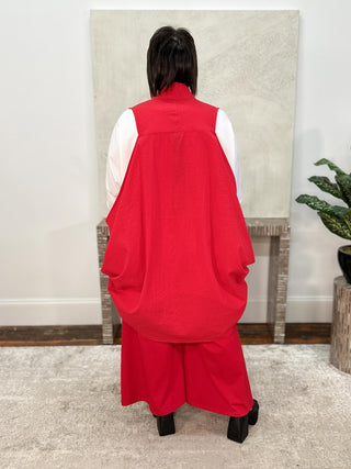 Kedem Sasson Cielo Jacket, Red - Statement Boutique