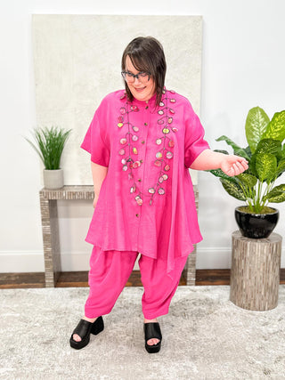 Kedem Sasson Cosmic Shirt, Pink - Statement Boutique
