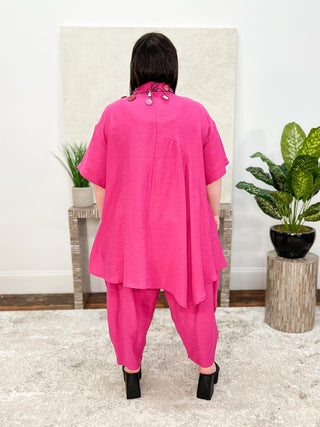 Kedem Sasson Cosmic Shirt, Pink - Statement Boutique