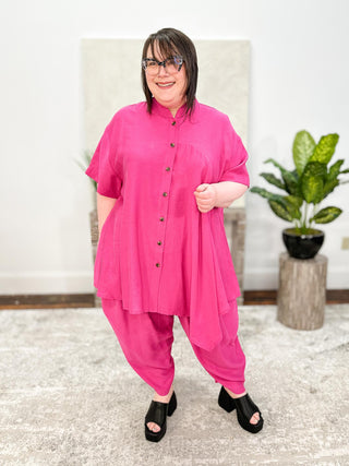 Kedem Sasson Cosmic Shirt, Pink - Statement Boutique