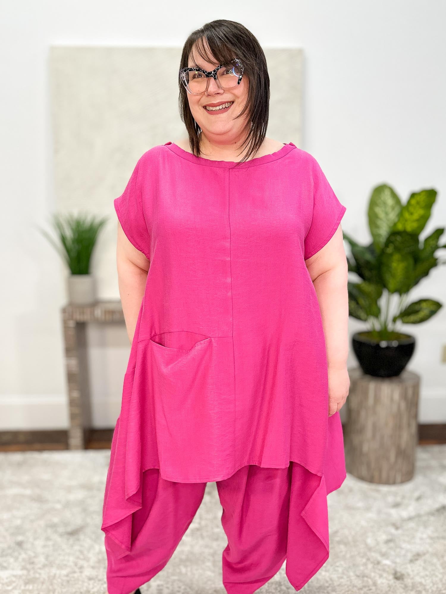 Kedem Sasson Misty Shirt, Pink - Statement Boutique