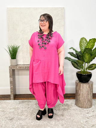Kedem Sasson Misty Shirt, Pink - Statement Boutique