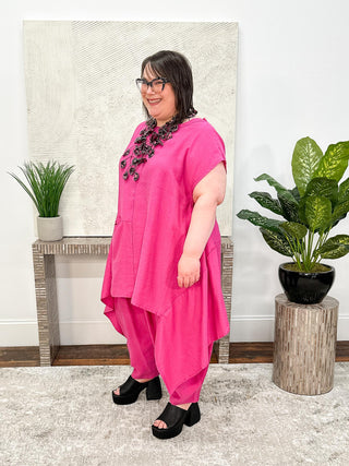 Kedem Sasson Misty Shirt, Pink - Statement Boutique