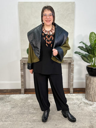 Kedem Sasson Nara Jacket, Olive - Statement Boutique