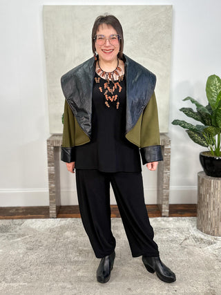 Kedem Sasson Nara Jacket, Olive - Statement Boutique