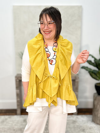 Kedem Sasson Noga Jacket, Yellow - Statement Boutique