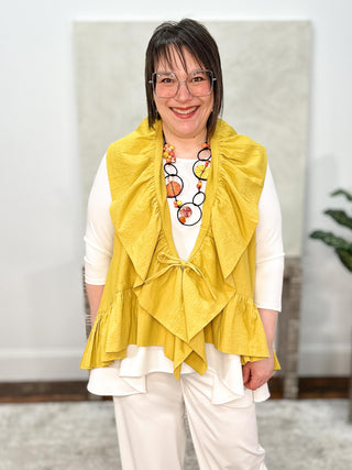 Kedem Sasson Noga Jacket, Yellow - Statement Boutique
