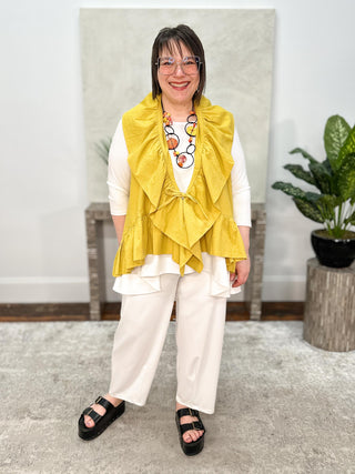Kedem Sasson Noga Jacket, Yellow - Statement Boutique