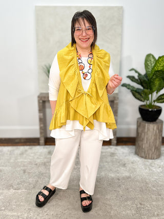 Kedem Sasson Noga Jacket, Yellow - Statement Boutique