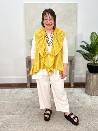 Kedem Sasson Noga Jacket, Yellow - Statement Boutique