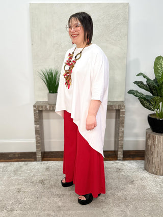 Kedem Sasson Shira Pants, Red - Statement Boutique