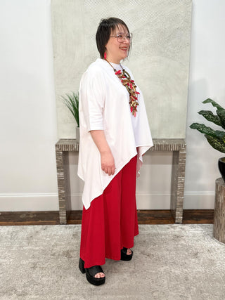Kedem Sasson Shira Pants, Red - Statement Boutique