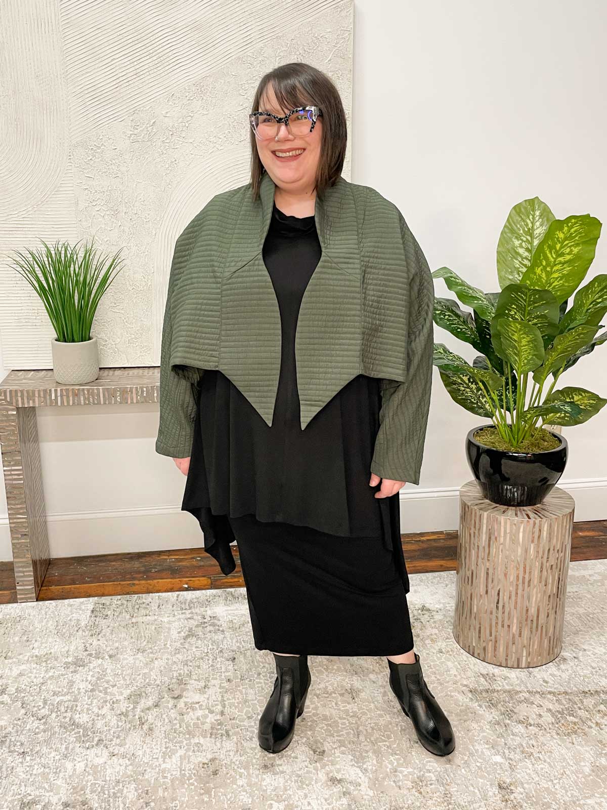 Kedem Sasson Nova Jacket, Green - Statement Boutique