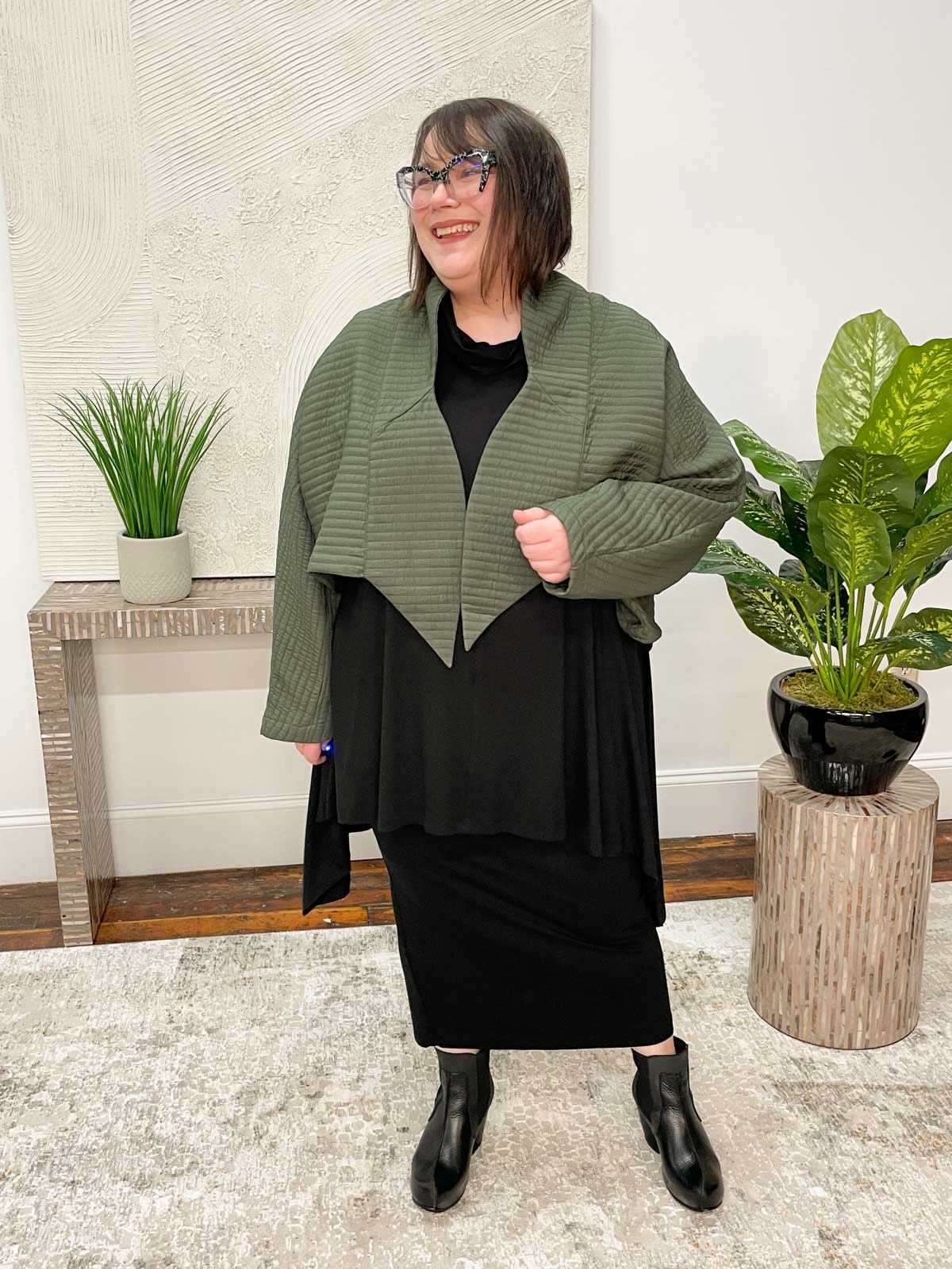 Kedem Sasson Nova Jacket, Green - Statement Boutique