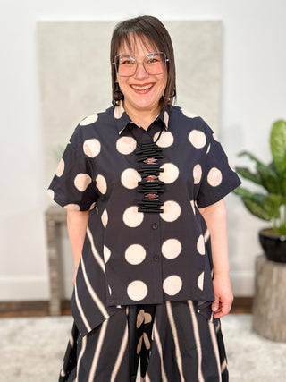 Kedem Sasson Shir Shirt, Black - Statement Boutique