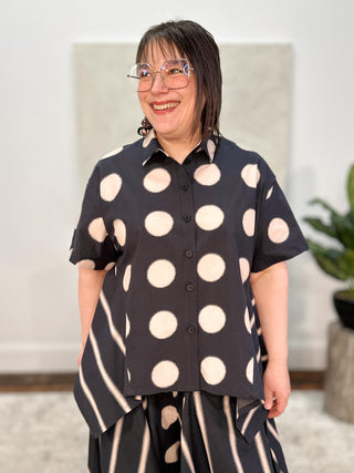 Kedem Sasson Shir Shirt, Black - Statement Boutique