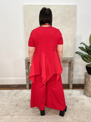 Kedem Sasson Shira Pants, Red - Statement Boutique