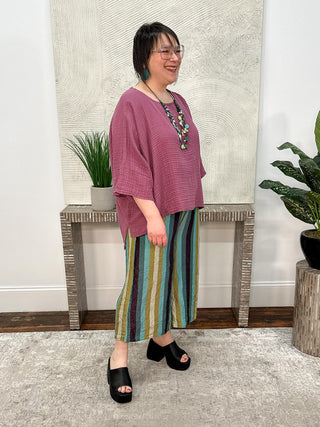 Kozan Alina Top, Dahlia Gauze - Statement Boutique