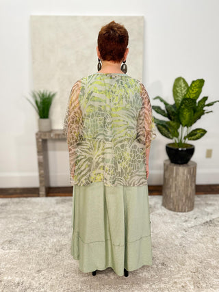 Kozan Aloha Skirt, Sage - Statement Boutique