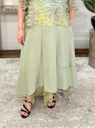 Kozan Aloha Skirt, Sage - Statement Boutique