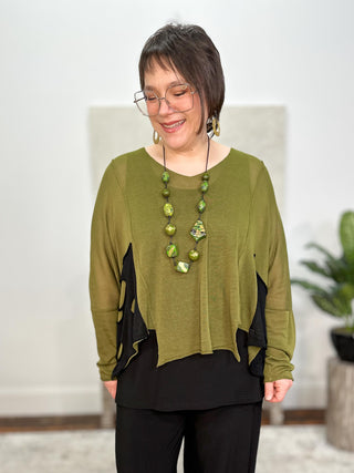 Avery Sweater, Olive
