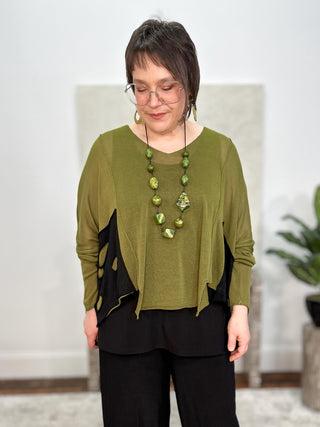 Avery Sweater, Olive