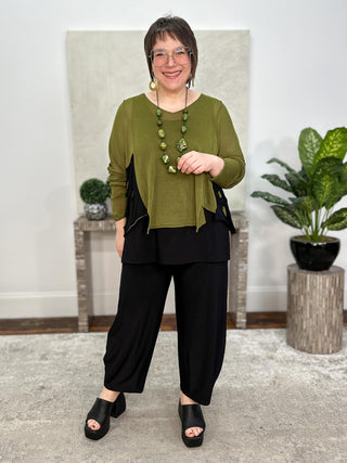 Avery Sweater, Olive