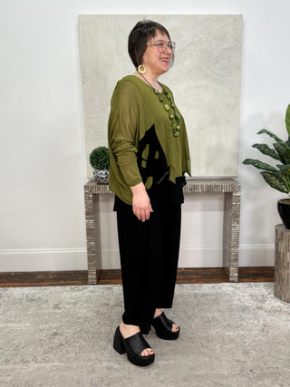 Avery Sweater, Olive
