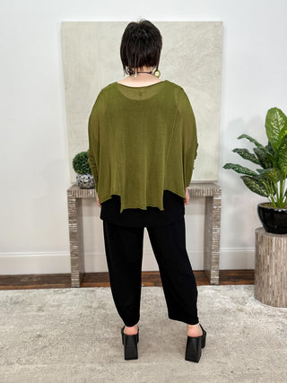 Avery Sweater, Olive