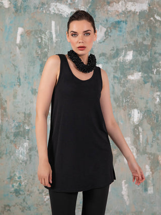 Kozan Dakota Tank, Black Tencel - Statement Boutique