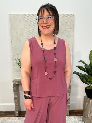 Kozan Dasani Tank Top, Dahlia Vogue - Statement Boutique